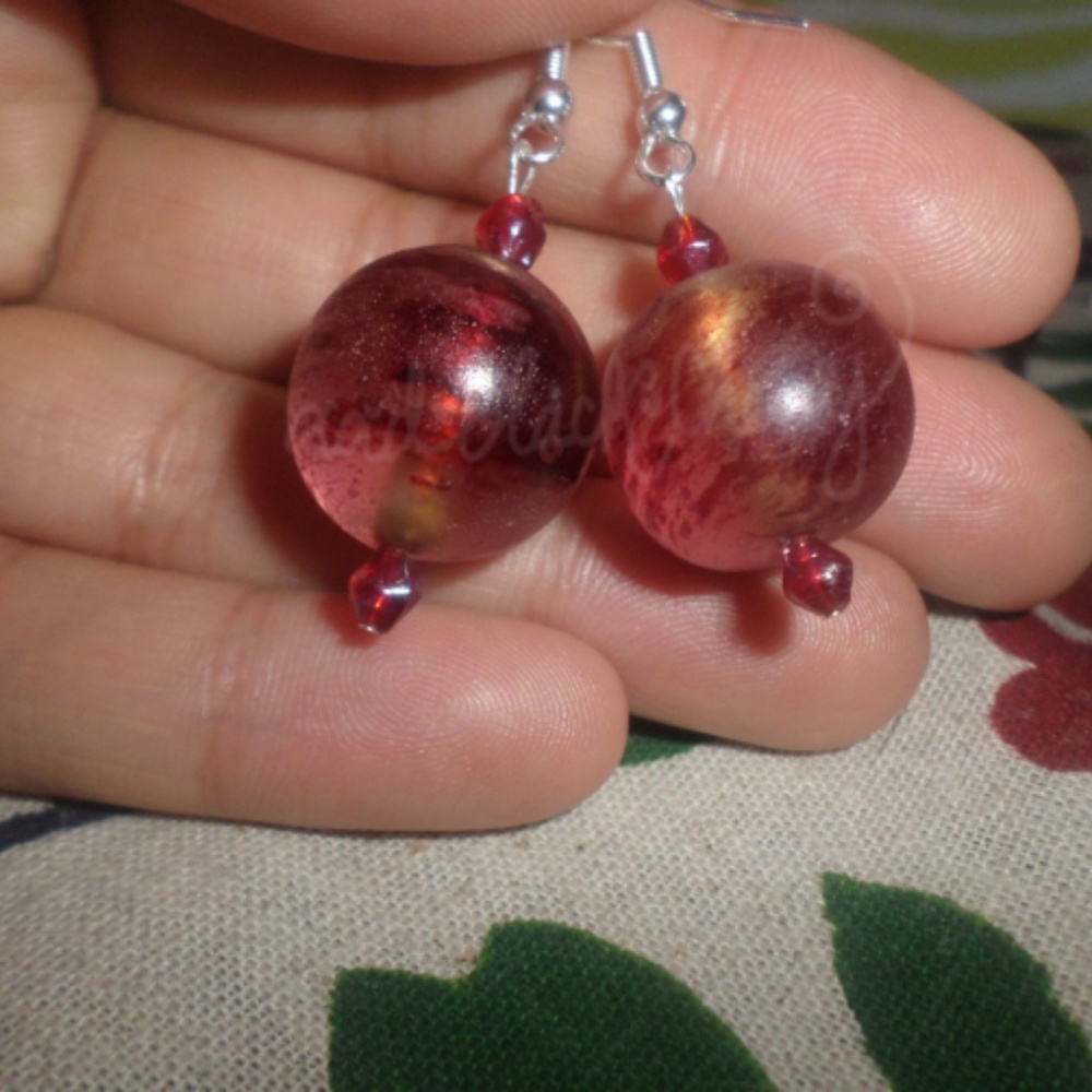 OOAK Bubblegum Earrings